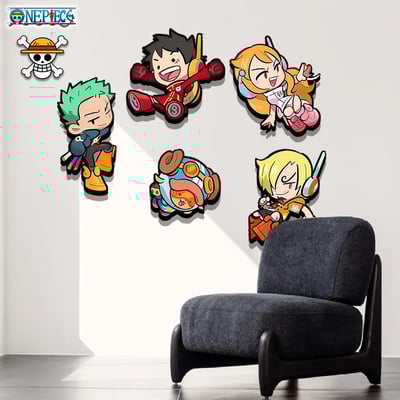 【週邊】阿喵畫社-Q版海賊王卡磚牆2