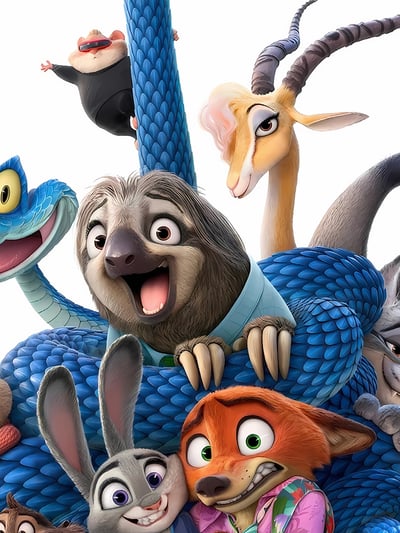 【週邊】星空工作室－動物方程式 動物城系列 裝飾畫7