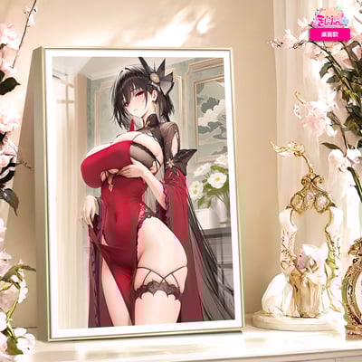 【週邊】阿喵畫社-旗袍 建武1