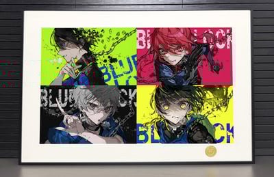 【週邊】H2工作室-藍色監獄 藍色禁區潔世一凪誠士郎蜂樂回千切豹馬BlueLock裝飾畫2