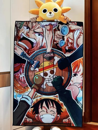 【週邊】千鳥社-海賊王東海五人組地毯8