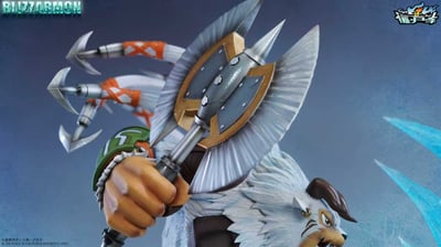 【數碼寶貝】殭屍車工作室－無限地帶 獸型 第二彈 冰之鬥士 巴撒獸（海外現貨）2