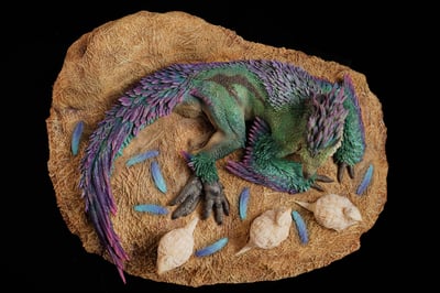 【魔物獵人】龍之邊境工作室-荒野鷺鷹龍7