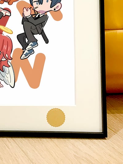 【週邊】星空工作室－鏈鋸人 Q版電鋸人 裝飾畫5