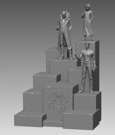 【全職獵人】模二代工作室-幻影旅團 第二彈 飛坦3