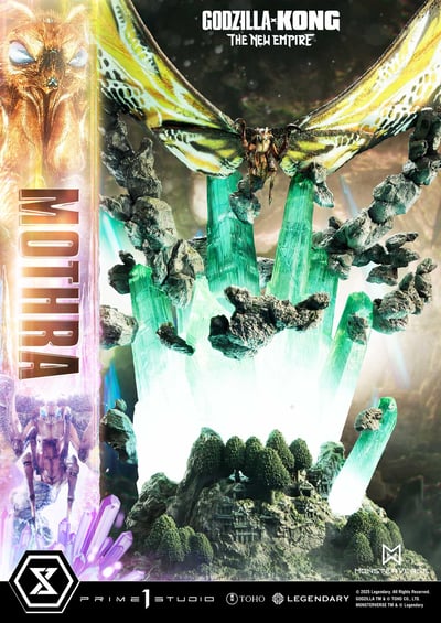 【正版授權】Prime 1 Studio-哥吉拉大戰金剛 新帝國 摩斯拉12