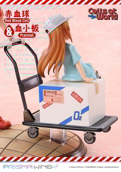 【正版授權】Prisma Wing－TV動畫 工作細胞 紅血球＆血小板 26cm14