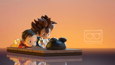 【數碼寶貝】口口社KOKOStudio-初遇 000 吐泡泡的黑球獸2