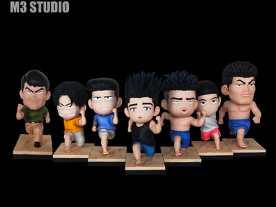 【灌籃高手】M3工作室-Q版 灌籃高手 陵南跑軍團1