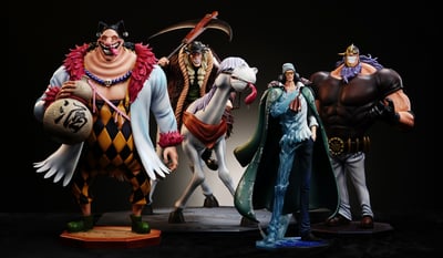 【海賊王】新世紀工作室-黑鬍子海賊團下半套1