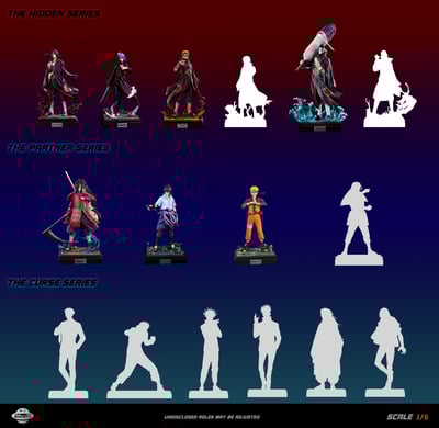 【火影忍者】Ufo Society 不明協會-忍者 共鳴系列 NO：06 鱼人11