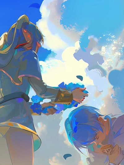 【週邊】星空工作室－葬送的芙莉蓮 花之王冠 裝飾畫4