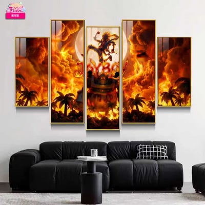 【週邊】阿喵畫社－JOYBOY歸來 鋼鐵炙焰狂想曲 五幅套組 裝飾畫1