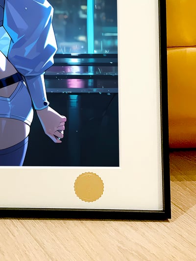 【週邊】星空工作室－賽博龐克：邊緣行者 雨之露西 裝飾畫5