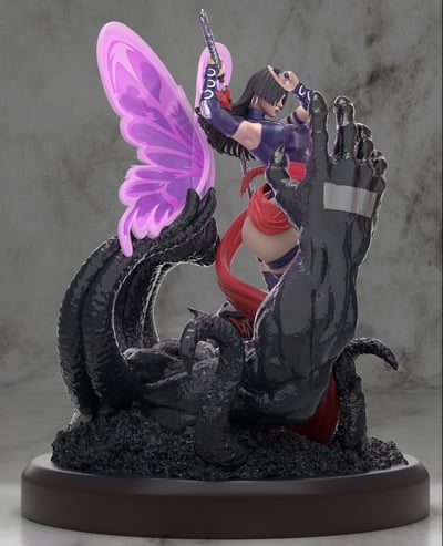 【漫威】行者工作室-漫威系列 靈蝶&毒液5