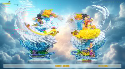 【七龍珠】引擎STUDIO-收藏級七龍珠雕像 父子の冒險8