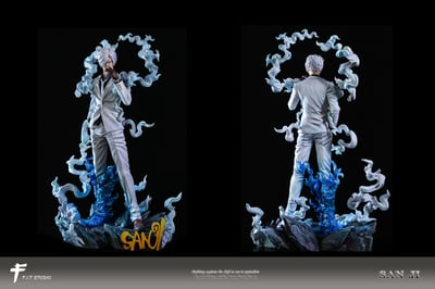 【海賊王】FIT STUDIO-全員共鳴系列款 第二彈 尼卡形態山治5