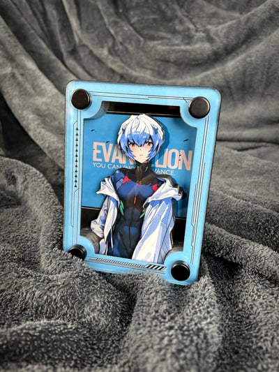 【週邊】萌萌匠-EVA新世紀福音戰士綾波麗立體卡磚7