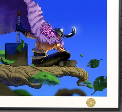 【週邊】H2工作室－海賊王 詛咒王子洛基 裝飾畫4