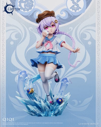 【原神】光芒 Lightning Studio－殭屍女孩 七七12