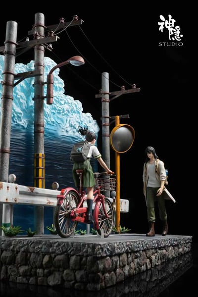 【宮崎駿】神隱工作室-剪影瞬間系列 鈴芽之旅 再見之前的路口5