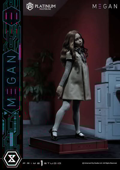 【正版授權】Prime 1 Studio-梅根白金大師系列M3GAN（電影）M3GAN15