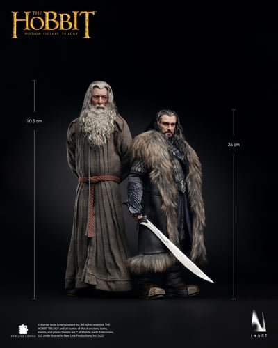 【正版授權】INART-哈比人 意外旅程 索林橡木盾 可動人偶 Ag A01819