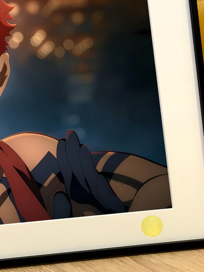 【週邊】星空工作室－鬼滅之刃 邪笑猗窩座 裝飾畫4