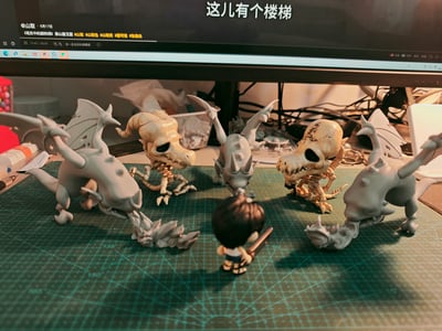 【楓之谷】YMG studio-冒險島神木村骷髏龍套裝7