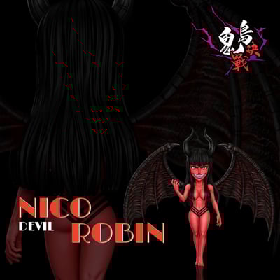 【海賊王】A+工作室-鬼島決戰 第十三彈 惡魔羅賓2