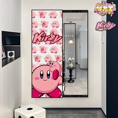 【週邊】阿喵畫社-星之卡比全身推拉鏡1