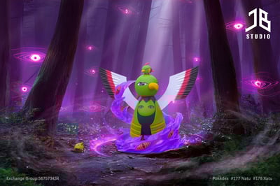 【寶可夢】精寶工作室 JB Studio－圖鑑系列 進化組 天然雀＆天然鳥1