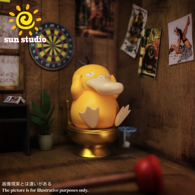 【寶可夢】SUN studio-便秘可達鴨 馬桶可達鴨3