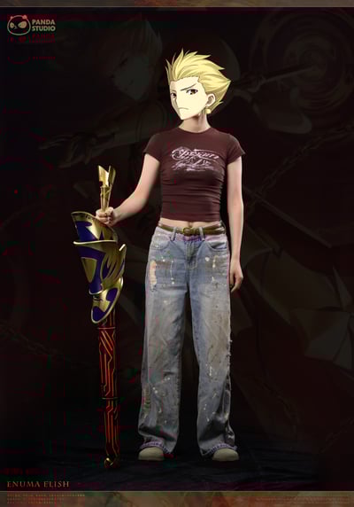 【FATE】Panda Studio-誓約勝利之劍（Excalibur）&乖離劍（Enuma Elish）1