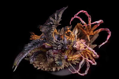 【魔物獵人】龍之邊境工作室DragonFrontierStudio－殲世滅盡龍 VS 天地煌啼龍13