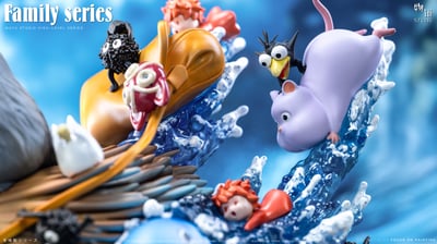 【宮崎駿】物語工作室－桌面系列 09 魔法掃把 宮崎駿萌物飛行記6