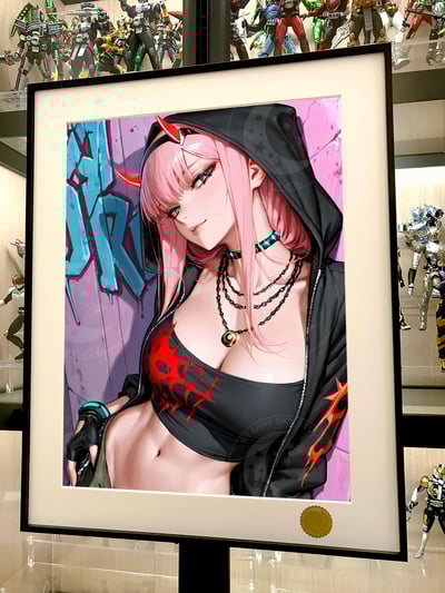 【週邊】星空工作室－DARLING in the FRANXX 潮流零二 裝飾畫2