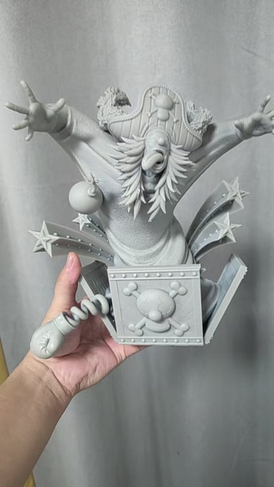 【海賊王】SN-Studio 少年工作室-坐姿七武海 第一彈 小丑巴基2