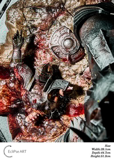 【烙印戰士】EcliPse Art-劍風傳奇 人形使徒系列 第一彈 火龍騎士古倫貝魯多7