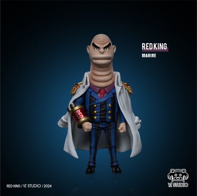 【海賊王】YZ工作室-海軍系列共鳴 第36彈 海軍本部中將 雷德王2