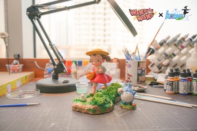 【宮崎駿】WAKUWAKU x 風見Kazami－小梅與白龍貓8