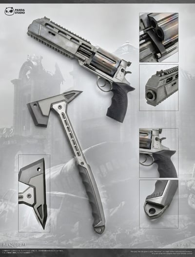 【惡靈古堡】Panda Studio－安魂曲左輪＆戰術手斧3