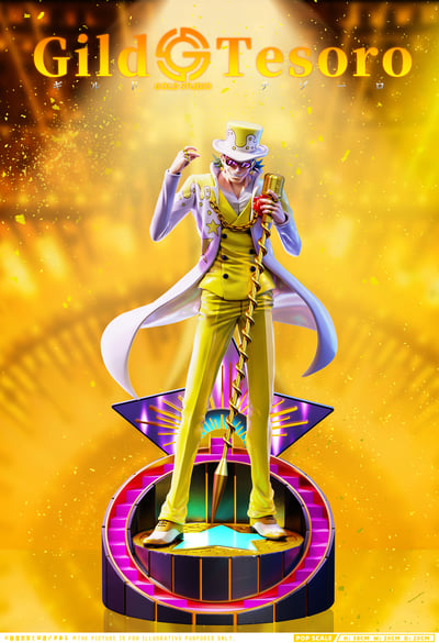 【海賊王】GOLD Studio-十指九金戴 無名氏你留 黃金帝泰佐羅2