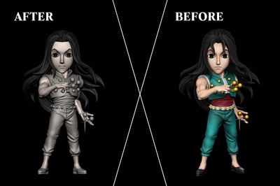 【全職獵人】KS STUDIO-全職獵人 第二十五彈 揍敵客家族 伊爾迷·揍敵客3