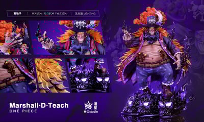 【海賊王】MX漫星 sutdio-黑鬍子團成員 第一彈 黑鬍子 馬歇爾.D.蒂奇1