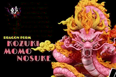 【海賊王】A+研究所-鬼島決戰 第十二彈 獸化 桃之助 龍形態1