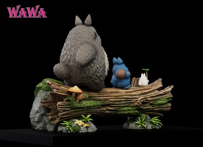 【宮崎駿】wawa-studio－桌面小擺件系列 三隻龍貓6