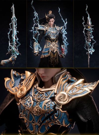 【正版授權】朗宙CosmicCreations-完美世界 石昊 雷帝甲胄 CC913419