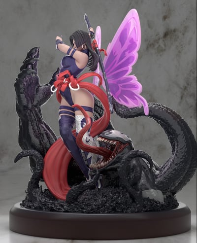 【漫威】行者工作室-漫威系列 靈蝶&毒液2