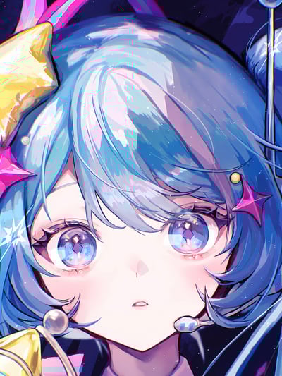 【週邊】星空工作室-炫彩初音 初音未來Miku公主殿下歌姬動漫二次元裝飾畫4